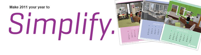 Make 2011 your year to Simplify
